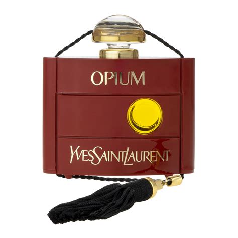 ysl opium perfume history.